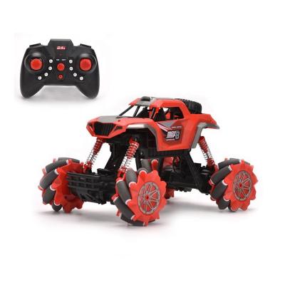 China Four Directions Drive/Turn Boy's Gift 2.4Ghz Toys 4WD Off-Road Remote Control Drift RC Car With Stunt Wheel for sale