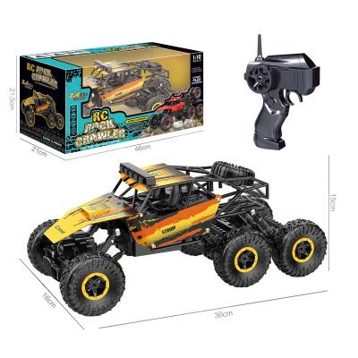 China New Monster Rc Truck 1/10 Off-Road 6WD Desert Rock Crawler Off Road Car 2.4G High Speed ​​Remote Control Model Climbing RC Car for sale