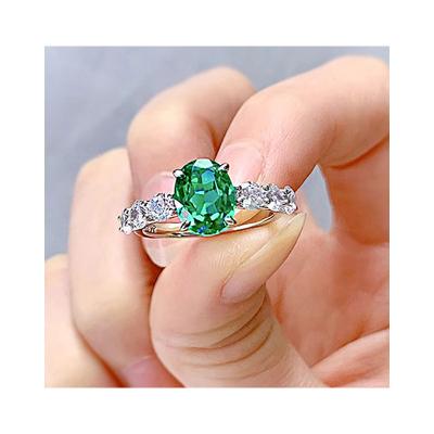 China CLASSIC High Quality Fine Gift of 925 Sterling Silver Gemstone Wedding Engagement Jewelry Rings for sale