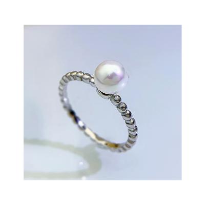 China Fashion DIY Jewelry 925 CLASSIC Silver Freshwater Pearl Diamond For Women Wholesale for sale