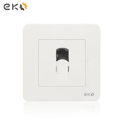 China Easy Installation EKO Universal Computer Wall Outlet Outlet Socket For Office Building for sale