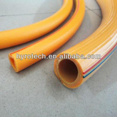 China Flexible Reinforced Water Hose, PVC Air Hose, PVC Nylon Braided Hose for sale