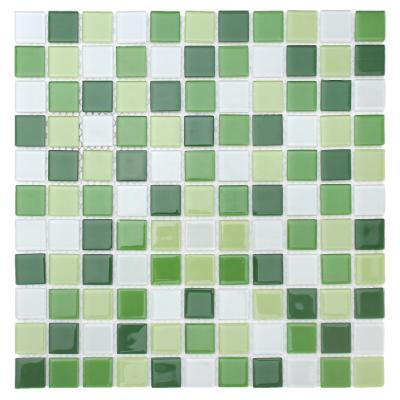 China Modern Parquet CNK China Manufacturer Green Mosaic Pool Slab Ideas for sale