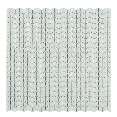 China CNK China manufacturer gray glass mosaic rhombus slab for kitchen backsplash for sale