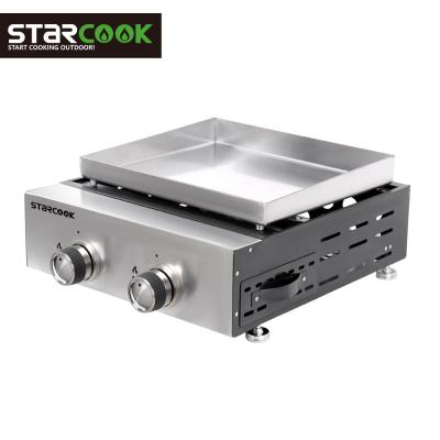 China Stove With Griddle BBQ Cooking Gas Stove For Outdoor Camping Gas Grill for sale