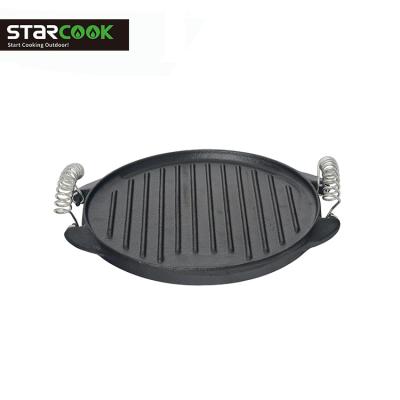 China Outdoor Cast Iron Plate Gas Grill Hot Plate BBQ Plate for sale