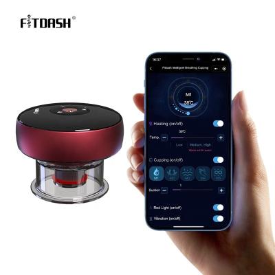 China Fitdash OEM ODM Red Light Cupping Massager for Muscle Stimulation and Electronic Pulse for sale