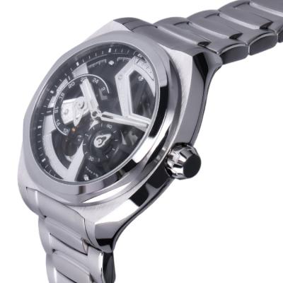 China Custom Logo Stainless Steel Case Water Resistant Watch Men Automatic Mechanical Watch Custom Design Watch for sale