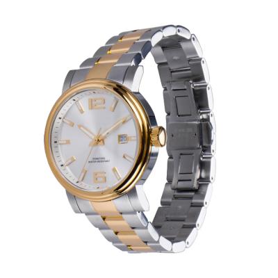 China Custom OEM Men Wristwatches Date Logo Watch Automatic Hot Stainless Steel Watch for sale