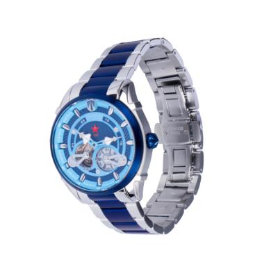 China Custom Design Alarm Logo Mens Style Watches New Automatic Mechanical Watch For Men for sale