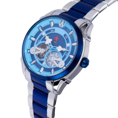 China New Design Luxury Custom Alarm Logo Watch Mechanical Mechanical Watches for sale