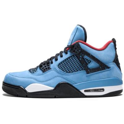 China CUSHIONING 4 x TS Cactus Jack Men Women Sneakers Fashion Casual Sports Shoes Basketball Shoes Air Jordans Tenis for sale