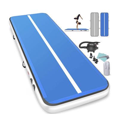 China Good Quality Gymnastics Mats Airtrack Tumbling Track Pump Durable Cheap Folding Air Track Gymnastics for sale