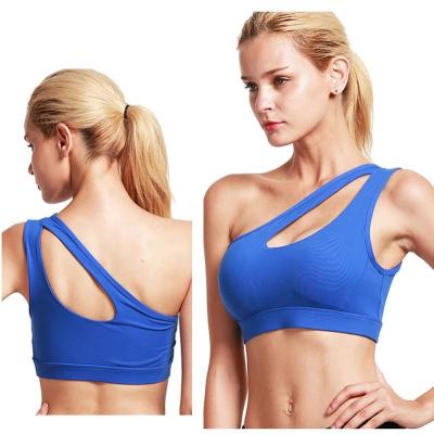 China Breathable Custom Sexy Seamless Sports Bra Women Sports Bra High Print Logo Sports Bra Gym Fitness Bra for sale