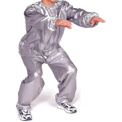 China New Anti-tear PVC Weight Loss Sports Women Durable Thin Resistant Men Sweat Sauna Suits Sauna Sweat Suits For Weight Loss for sale