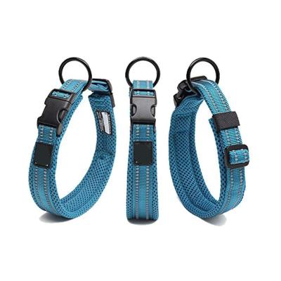 China 2021 Pet Supplies Factory Customized Adjustable Retractable Lights Led Braided Nylon Glow In The Dark OEM Pet Collars And Leashes Harnesses for sale