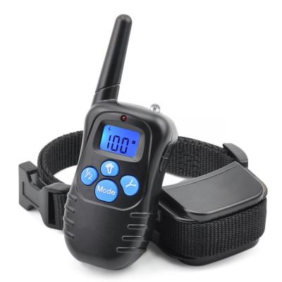 China Viable Pet Supplies Factory Pet Training Products Dog Collar Bark Collar 998DRB Remote Vibrating Pet Training Products for sale