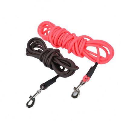 China Stored Professional Show No Pull Paracord Silicone Dog Leash Bling Silicone Dog Leash for sale