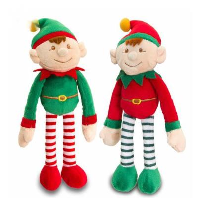 China Custom Viable Pet Products China Mini Cute Plush Elves Soft Christmas Doll Elf ToyPet Toys for sale