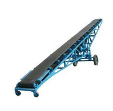 China Flat Stone Belt Conveyor Loading Unloading Conveyor For Concrete Batching Plant for sale