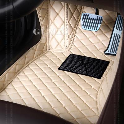 China Hot Selling Luxury Anti-Slip All Surrounded 5D Sublimation Customized Customized Accessories Car Leather Auto Interior Mats for sale