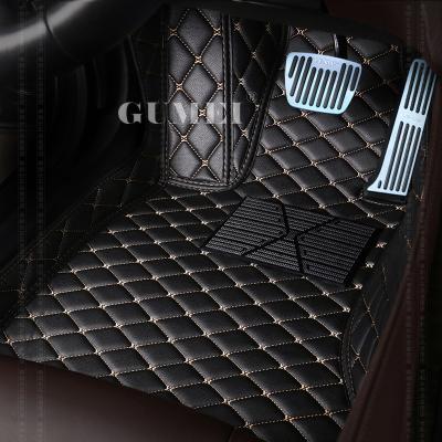 China Professional Manufacturer Anti-Slip Luxury Car Mats 5D All Round Leather Car Floor Mats OEM Logo Non Skid Design Custom for sale