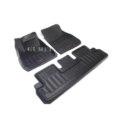 China Anti-Slip Floor Mats Luxury 3D 5D Car All Round Non-Skid Design Round Waterproof Custom Winter Strip Auto Car Mats for sale