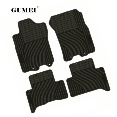 China New Design PVC Anti-Slip Heavy Duty Rubber Car Mats Custom Car Mats For TOYOTA Injection Car Mat Luxury Carpet for sale