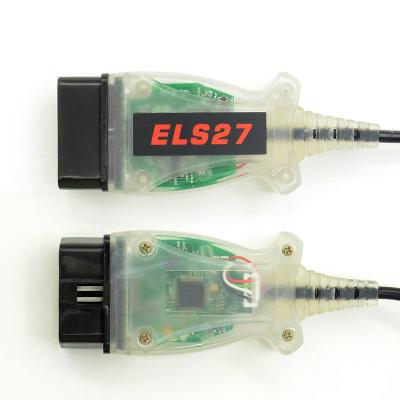 China Supports 86 Car Brands V2.3.8 ELS27 FORScan OBD2 Diagnostic Cable Green PCB PIC24HJ128GP els27 for sale