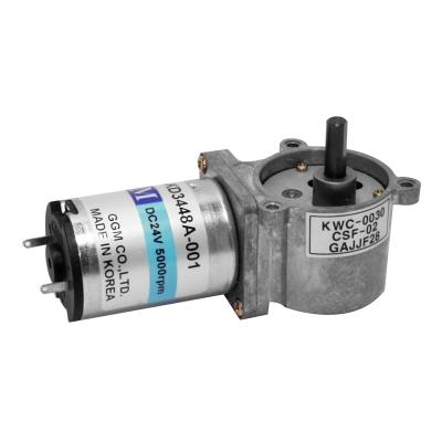 China High quality waterproof achieve instant conversion 12 volt worm gear DC motor for sale