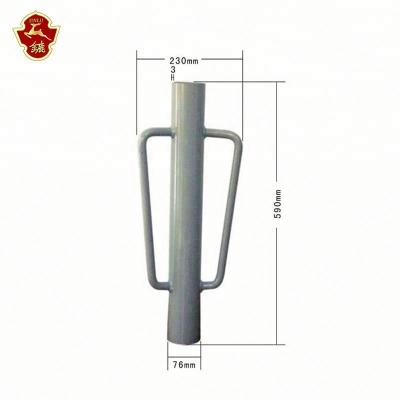 China Easily Assembled Hand Barrier Post Driver Fence Pile Hammer On Sale for sale