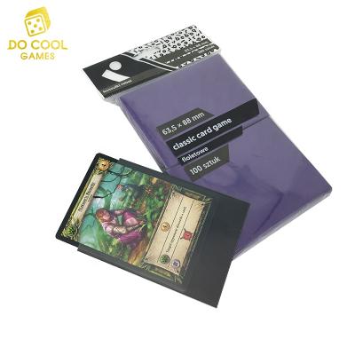 China Hot-selling Game Card Bag Double Color Rebel Game Card Sleeve For Board Game Card Protector for sale