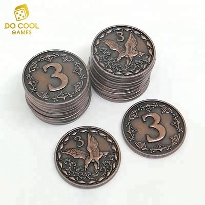 China US/Europe Chinese Manufacturer Role Playing Metal Wholesale Coin for sale