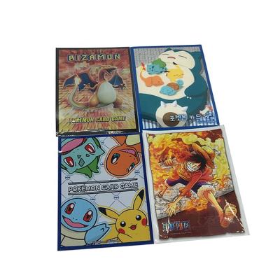 China Hot Sale New Product 4C Card Protector Art Printing Board Game Durable Printing Plastic Card Sleeves for sale