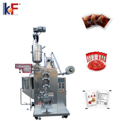 China Food Soy Sauce Sachet Packing Machine Small 5g Masala Yogurt Packing Machine Automatic Sealing Machine for sale