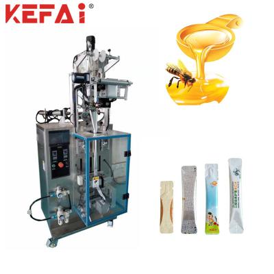 China Automatic Beverage Factory Packages KEFAI Irregular Shape Pouch Fruit Juice Drinks/Liquid/Honey Stick Packing Machine Price for sale