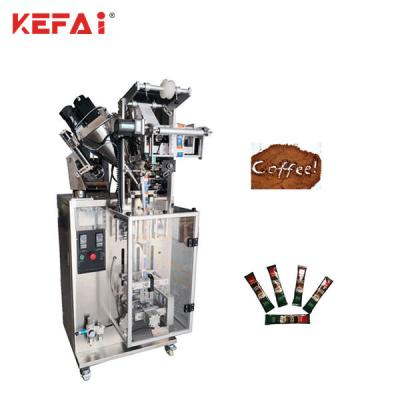 China CLOTHING KEFAI Easy To Operate Automatic 3in1 Coffee Powder Sachet Stick Pack Filling Packing Machine for sale