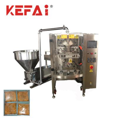 China KEFAI Factory 453g Chemical Hot Liquid Petroleum Oil Pouch Filling Packing Machine Manufacturer Export To USA for sale