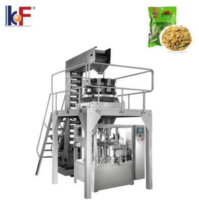 China Automatic Food Snacks Candy Doypack Gummy Candy Chips Sachet Packing Machine for sale