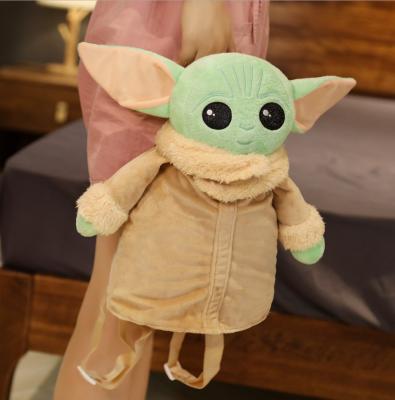 China / Wholesale Hot Cute Baby Yoda Bag Plush Baby Yoda Backpack for sale