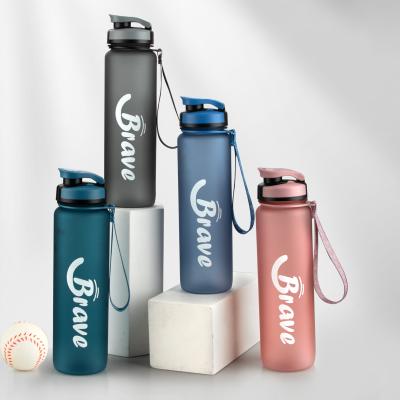 China Sustainable Outdoor Custom Water Pump Spray Plastic Lids Bottles Closures Stainless Steel Shaker Bottle for sale