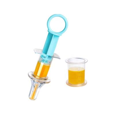 China Hot Selling BPA Free Food Grade Plastic Silicone Feeder Baby Medical Syringe Feeder For Baby for sale