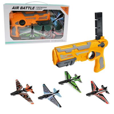 China Special ABS+foam Orange And Blue Funny Target Game Shooting Gun Toy for sale