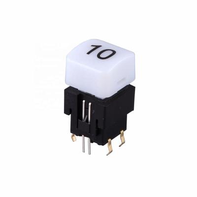 China Lakeview TL4 SPST LED Momentary Luminous Tact Button Touch Switch For Audio/Video/Transmission Equipments for sale