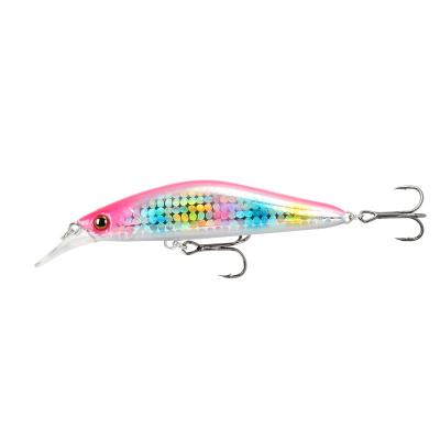 China ABS Plastic Eyes 3d Floating Base Minnow Lures Fishing Tackle for sale