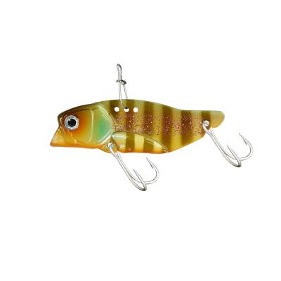 China Metal Crankbait Sinking Hard Plastic VIB Lure Vibration Bait Winter Ice Lure Fishing for sale