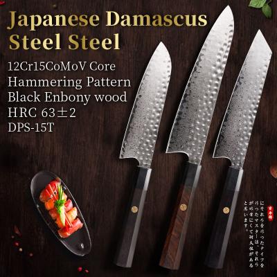 China Konoll Damascus Steel Japan Kitchen Gyuto Disposable Chef Knife In Bulk Pack Santoku Knife Stock Japanese Kiritsuke Knife In Stock for sale