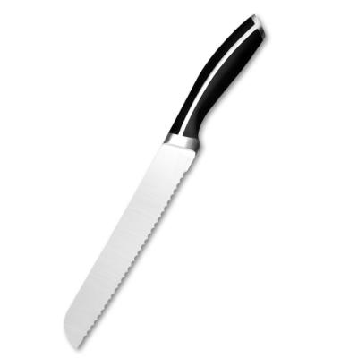 China KONOLL Disposable New Design High Carbon Steel With Forged ABS&430 s/s Handle 8 Inch Bread Knives for sale