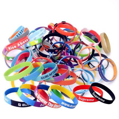 China 2019 factory directly sale fashionable promotional cheap custom silicone wristband, cheap custom silicone wristband wristband for festival for sale