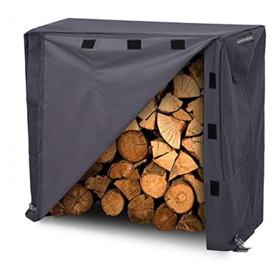 China Waterproof Oxford Canvas Covers High Quality Garden Log Rack Firewood Cover for sale